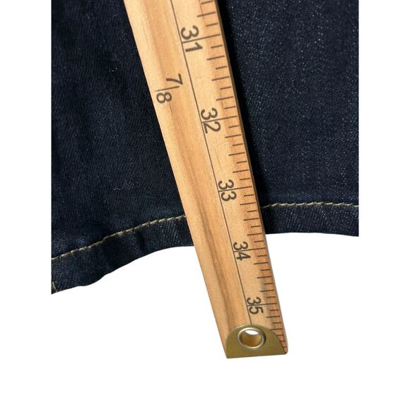 Fashion Nova Milana Sculpting Stretch Flare Jeans Size 15 Dark Wash High Waisted - Picture 11 of 12